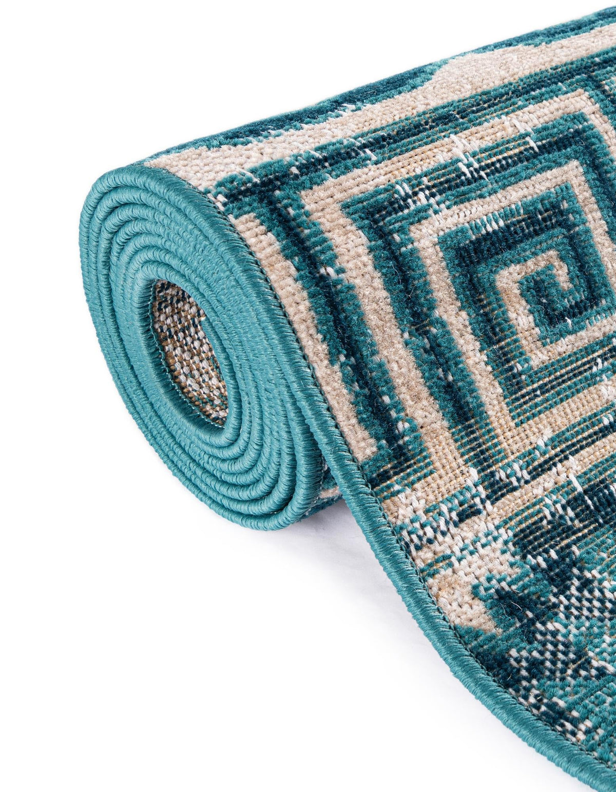Geneva Terrace Collection Area Rug - Montreux Rectangle Blue  lifestyle 36