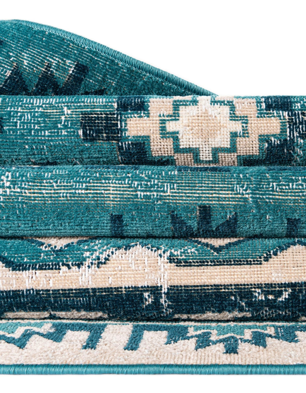 Geneva Terrace Collection Area Rug - Montreux Rectangle Blue  lifestyle 43