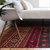 Geneva Terrace Collection Area Rug - Montreux Rectangle Rust Red  lifestyle 12