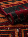 Geneva Terrace Collection Area Rug - Montreux Rectangle Rust Red  lifestyle 18