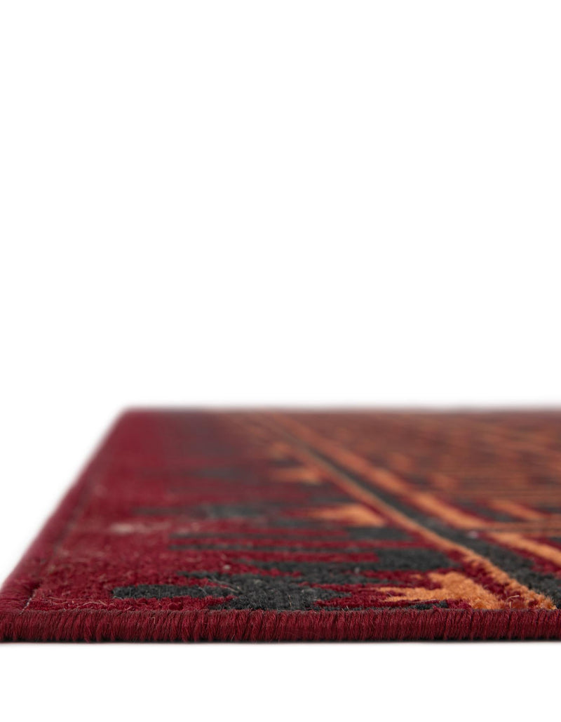 Geneva Terrace Collection Area Rug - Montreux Rectangle Rust Red  lifestyle 21