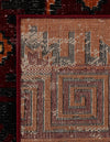 Geneva Terrace Collection Area Rug - Montreux Rectangle Rust Red  lifestyle 27