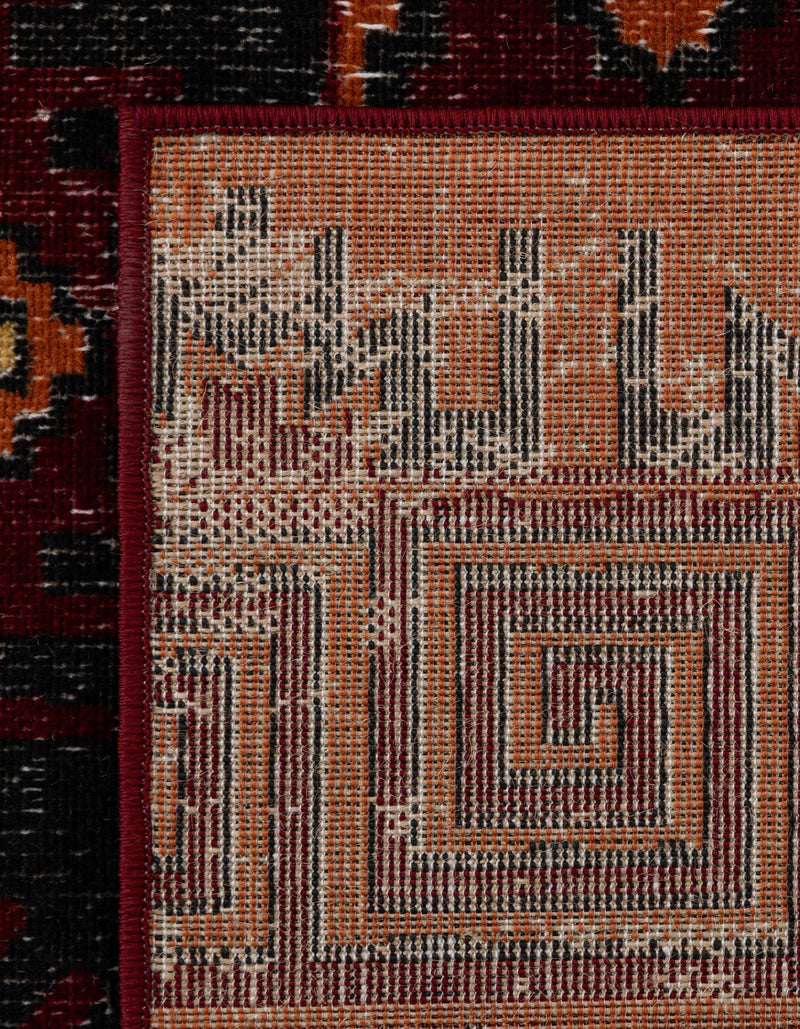 Geneva Terrace Collection Area Rug - Montreux Rectangle Rust Red  lifestyle 27