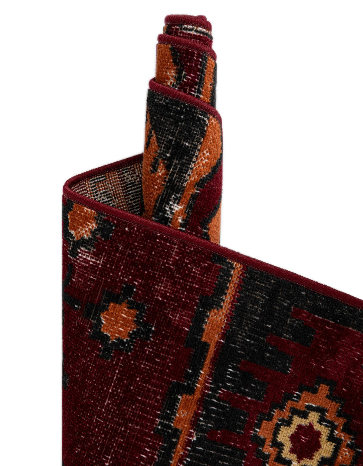 Geneva Terrace Collection Area Rug - Montreux Rectangle Rust Red  lifestyle 31