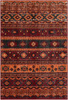 Geneva Terrace Collection Area Rug - Montreux Rectangle Rust Red  lifestyle 3