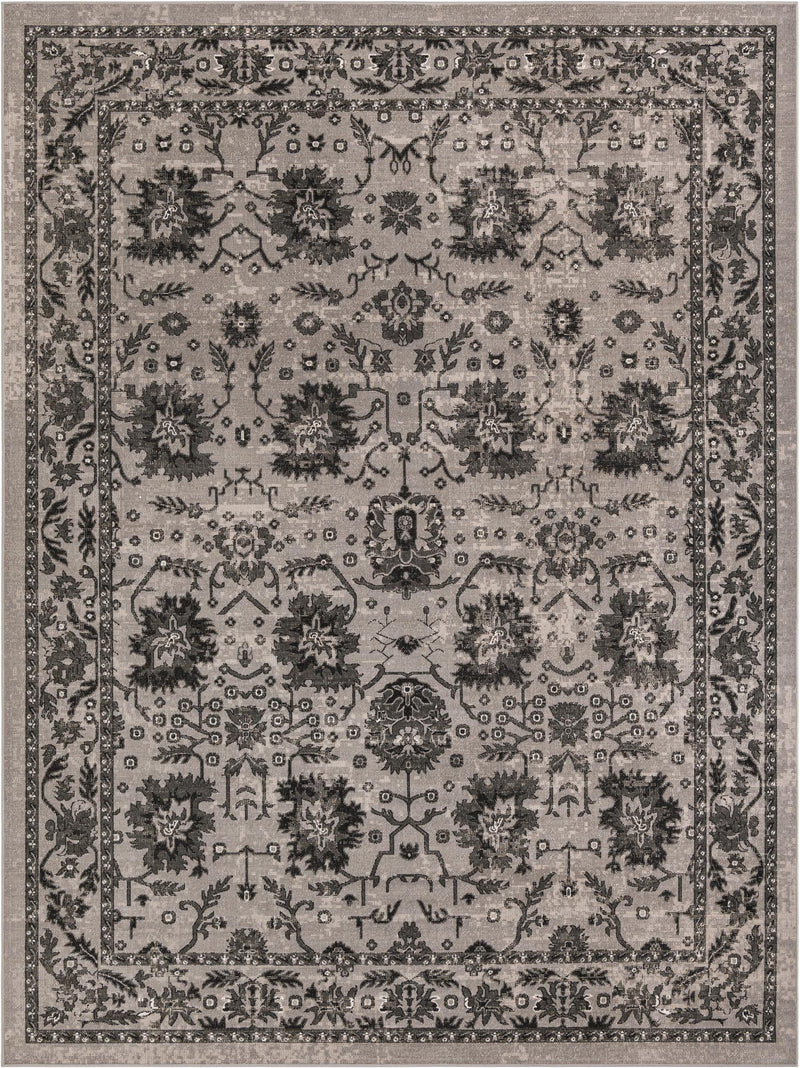 Geneva Terrace Collection Area Rug -  Lausanne Rectangle Light Gray  lifestyle 4