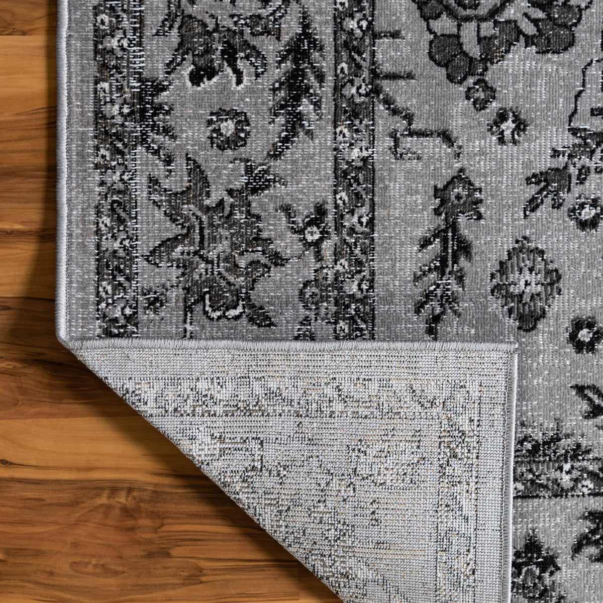 Geneva Terrace Collection Area Rug -  Lausanne Rectangle Light Gray  lifestyle 24