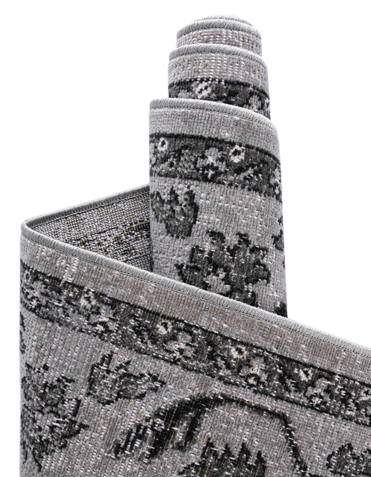 Geneva Terrace Collection Area Rug -  Lausanne Rectangle Light Gray  lifestyle 41