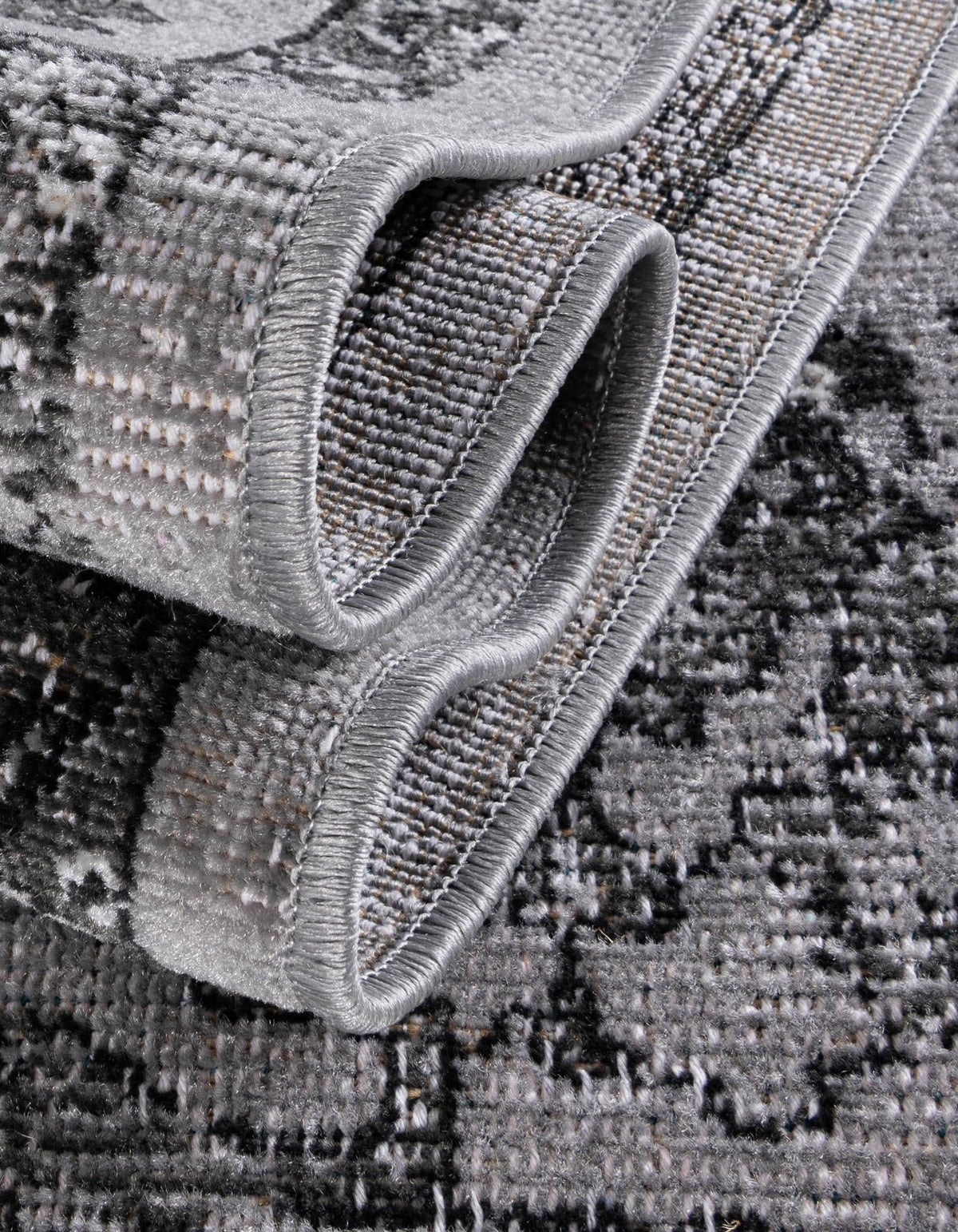 Geneva Terrace Collection Area Rug -  Lausanne Rectangle Light Gray  lifestyle 47