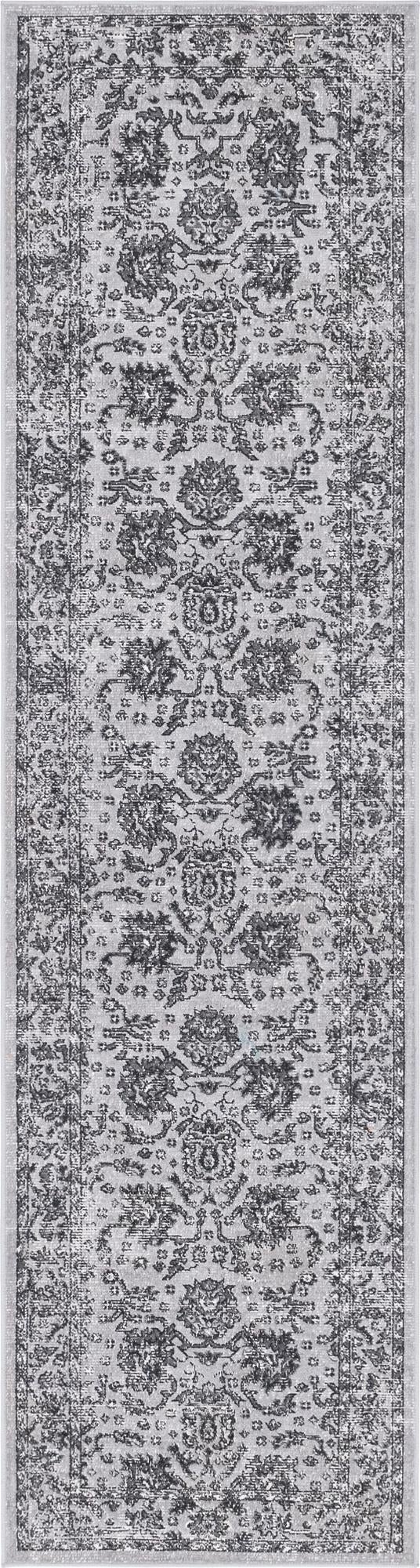 Geneva Terrace Collection Area Rug -  Lausanne Runner Light Gray  lifestyle 131