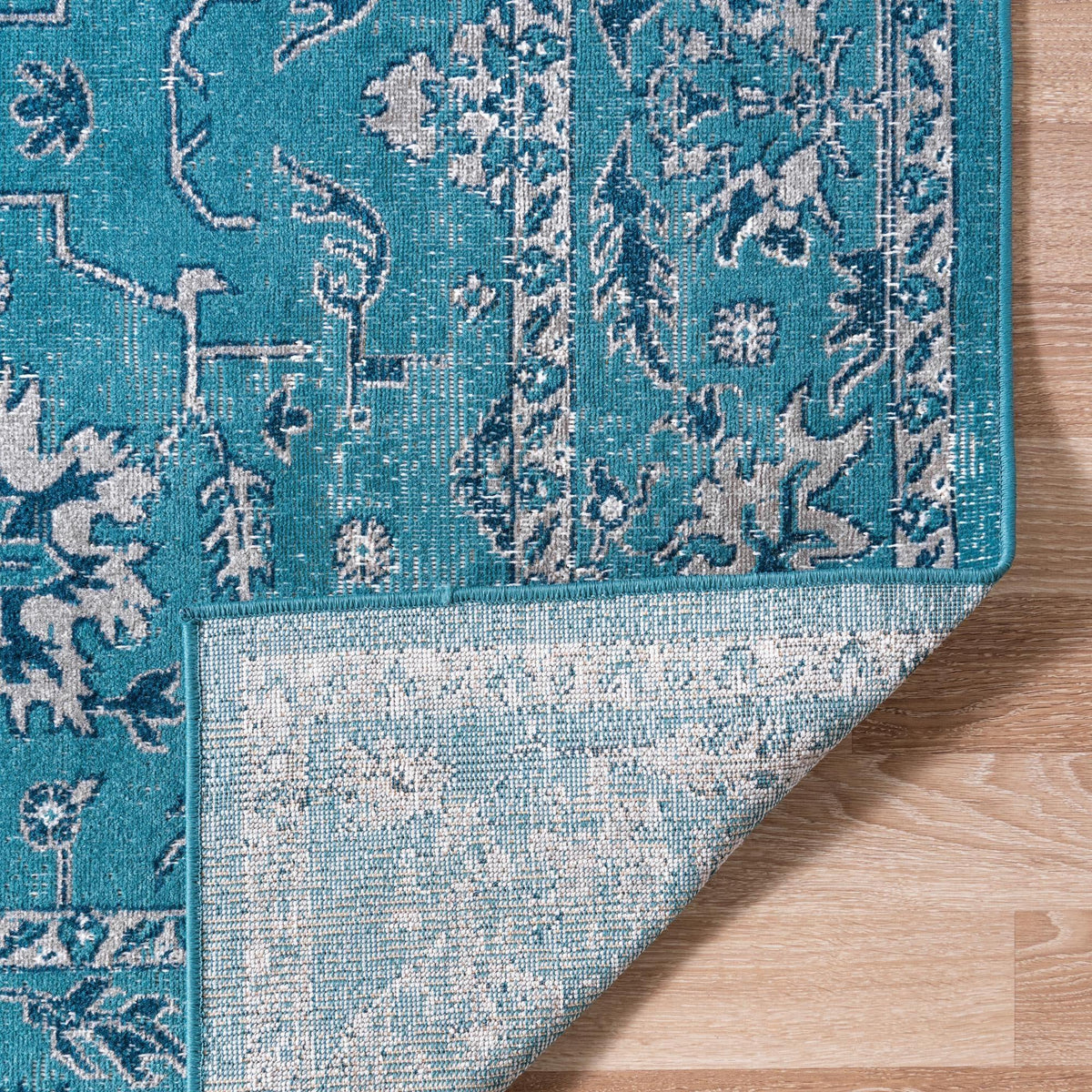 Geneva Terrace Collection Area Rug -  Lausanne Rectangle Blue  lifestyle 55