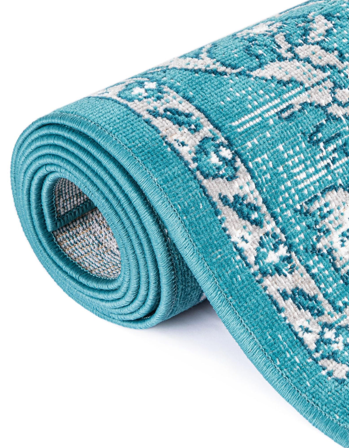 Geneva Terrace Collection Area Rug -  Lausanne Rectangle Blue  lifestyle 49