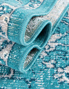 Geneva Terrace Collection Area Rug -  Lausanne Rectangle Blue  lifestyle 50