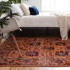 Geneva Terrace Collection Area Rug -  Lausanne Rectangle Orange  lifestyle 10
