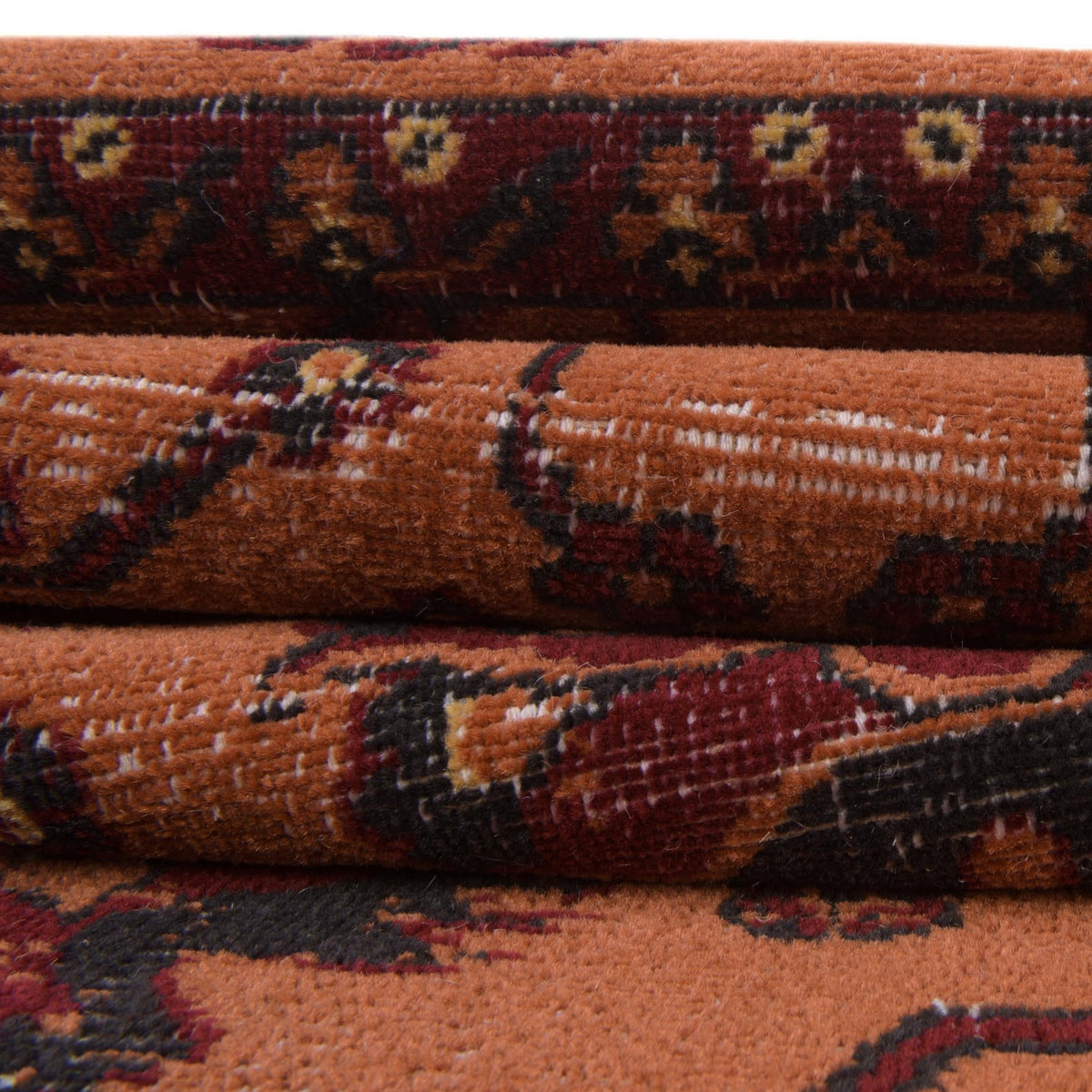 Geneva Terrace Collection Area Rug -  Lausanne Rectangle Orange  lifestyle 35