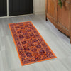 Geneva Terrace Collection Area Rug -  Lausanne Runner Orange  lifestyle 108