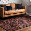 Geneva Terrace Collection Area Rug -  Lausanne Rectangle Black  lifestyle 5