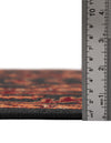 Geneva Terrace Collection Area Rug -  Lausanne Rectangle Black  lifestyle 14