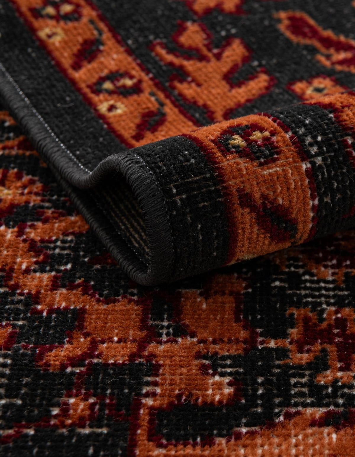 Geneva Terrace Collection Area Rug -  Lausanne Rectangle Black  lifestyle 17