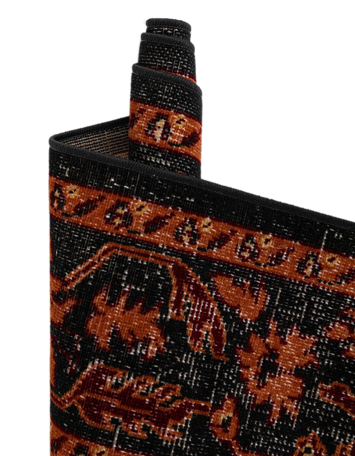 Geneva Terrace Collection Area Rug -  Lausanne Rectangle Black  lifestyle 30