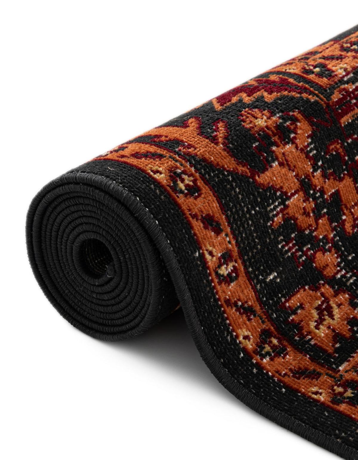 Geneva Terrace Collection Area Rug -  Lausanne Rectangle Black  lifestyle 32