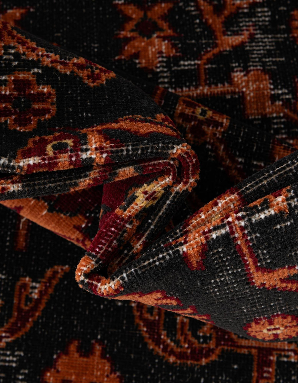 Geneva Terrace Collection Area Rug -  Lausanne Rectangle Black  lifestyle 62
