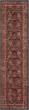 Geneva Terrace Collection Area Rug -  Lausanne Runner Black  lifestyle 38