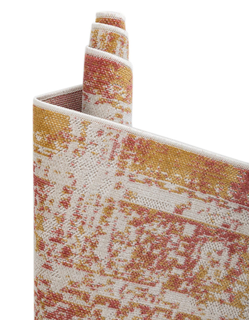 Geneva Terrace Collection Area Rug -  Vevey Rectangle Ivory  lifestyle 37
