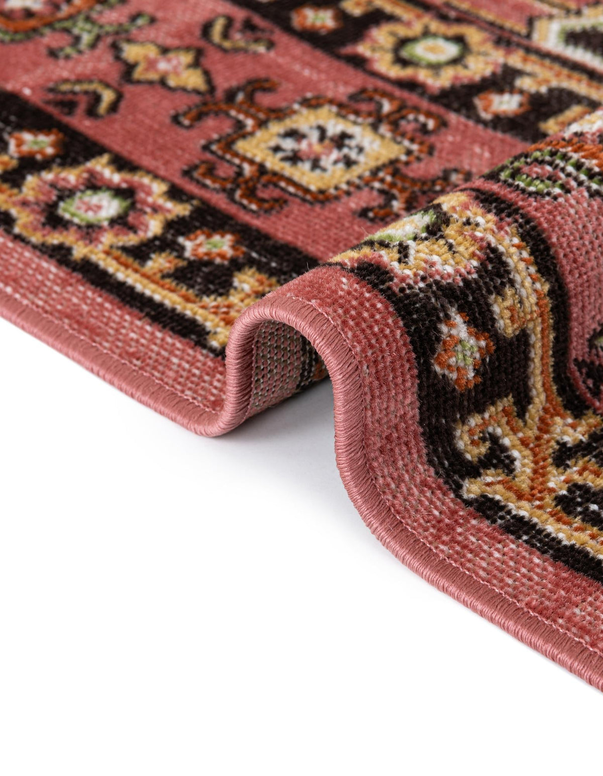 Geneva Terrace Collection Area Rug -  Nyon Rectangle Pink  lifestyle 19