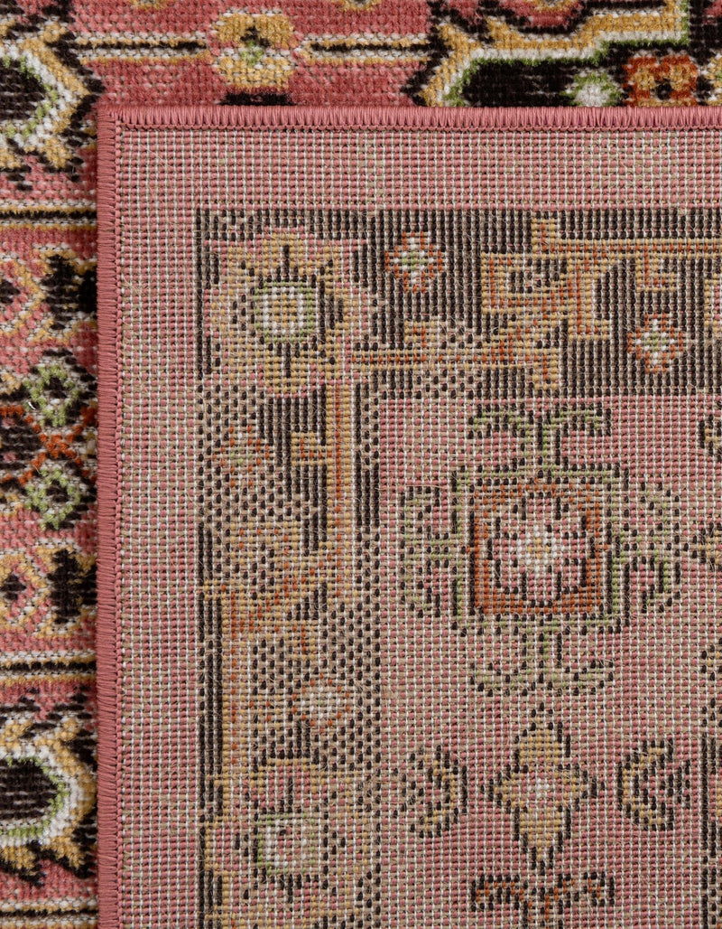 Geneva Terrace Collection Area Rug -  Nyon Rectangle Pink  lifestyle 56
