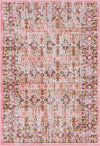 Geneva Terrace Collection Area Rug -  Nyon Rectangle Pink  lifestyle 4