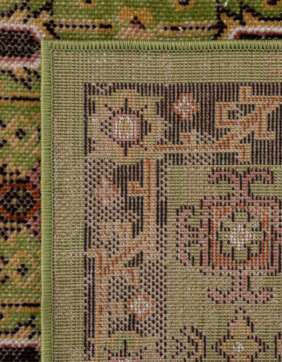 Geneva Terrace Collection Area Rug -  Nyon Rectangle Green  lifestyle 18