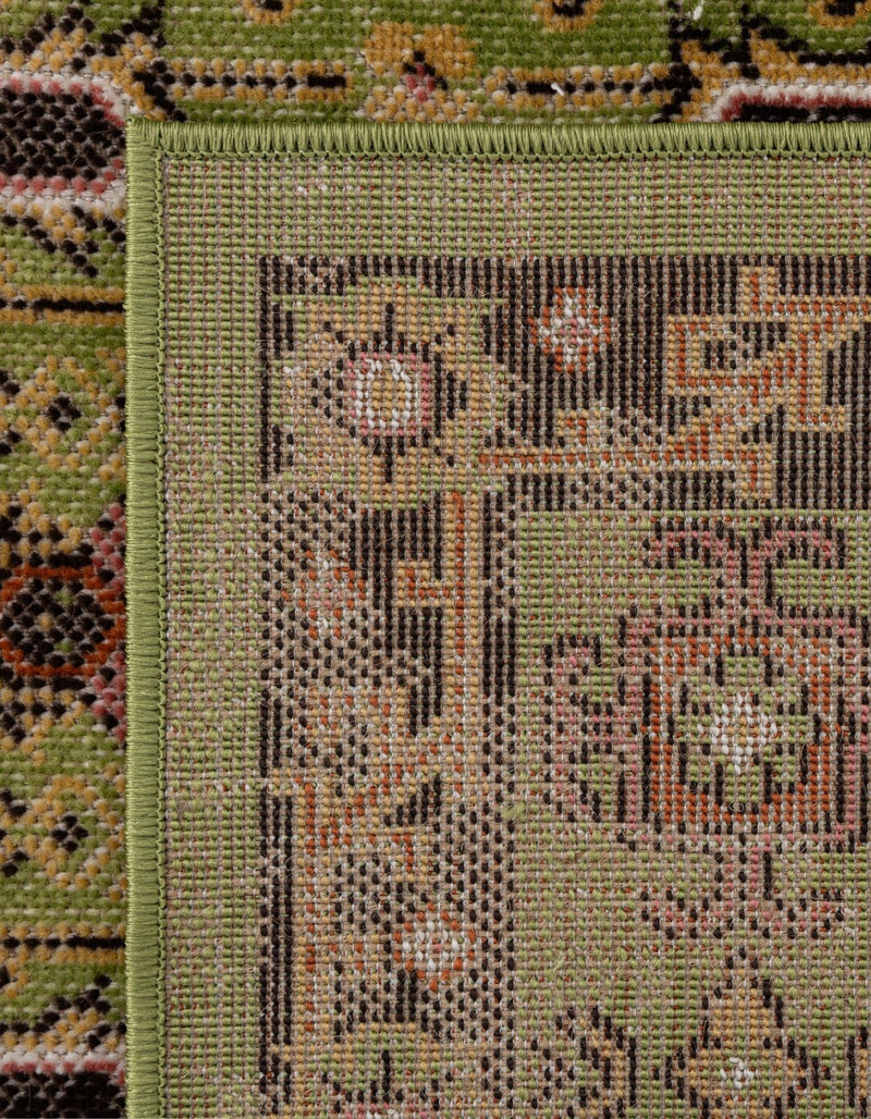 Geneva Terrace Collection Area Rug -  Nyon Rectangle Green  lifestyle 55