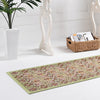Geneva Terrace Collection Area Rug -  Nyon Runner Green  lifestyle 36
