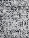 Geneva Terrace Collection Area Rug -  Morges Rectangle Gray  lifestyle 3