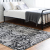 Geneva Terrace Collection Area Rug -  Morges Rectangle Gray  lifestyle 4