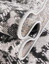 Geneva Terrace Collection Area Rug -  Morges Rectangle Gray  lifestyle 38