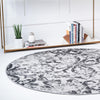 Geneva Terrace Collection Area Rug -  Morges Round Gray  lifestyle 20