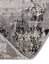 Geneva Terrace Collection Area Rug -  Morges Round Gray  lifestyle 64