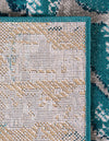 Geneva Terrace Collection Area Rug -  Morges Rectangle Blue  lifestyle 27
