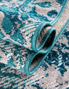 Geneva Terrace Collection Area Rug -  Morges Rectangle Blue  lifestyle 39
