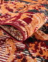 Geneva Terrace Collection Area Rug -  Morges Rectangle Rust Red  lifestyle 49