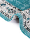 Geneva Terrace Collection Area Rug -  Yverdon Rectangle Blue  lifestyle 41
