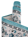 Geneva Terrace Collection Area Rug -  Yverdon Rectangle Blue  lifestyle 45