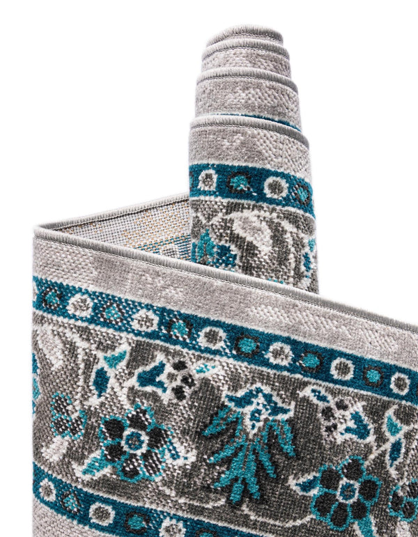 Geneva Terrace Collection Area Rug -  Yverdon Rectangle Gray  lifestyle 46
