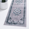 Geneva Terrace Collection Area Rug -  Yverdon Runner Gray  lifestyle 70