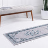Geneva Terrace Collection Area Rug -  Yverdon Runner Gray  lifestyle 82