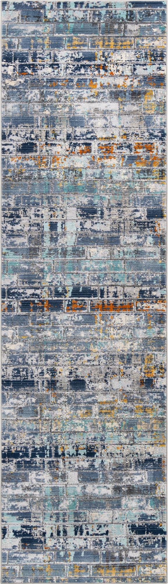Santa Monica Sands Collection Area Rug - Venice Runner Dark Gray  lifestyle 10