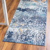 Santa Monica Sands Collection Area Rug -  Pacific Runner Blue  lifestyle 27