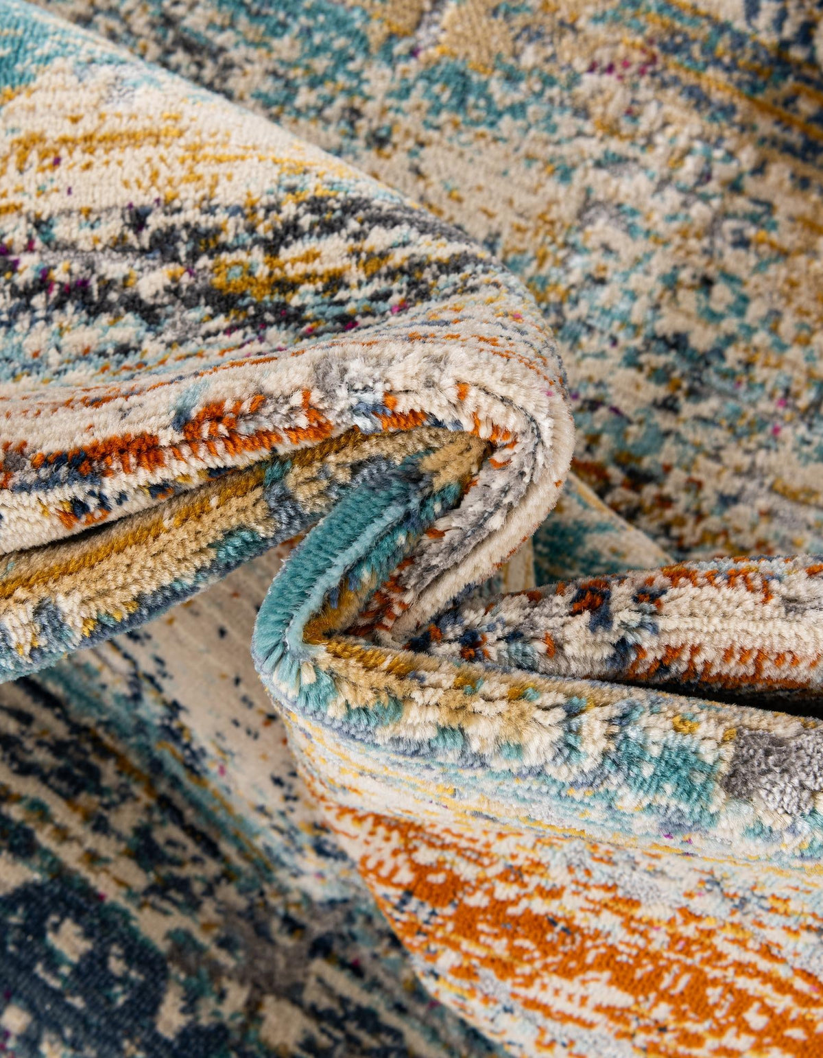 Santa Monica Sands Collection Area Rug -  Topanga Rectangle Multi  lifestyle 8